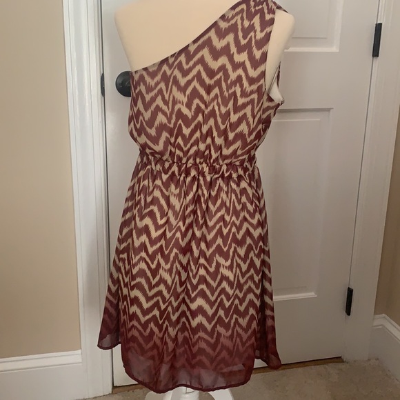 One Shoulder Mini Dress - Picture 3 of 3